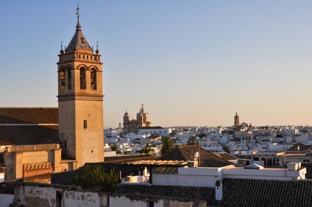 Panoramic view of Marchena, Seville  Spain の写真素材
