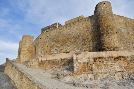 Castle of Alcaudete, Jaen  Spain の写真素材