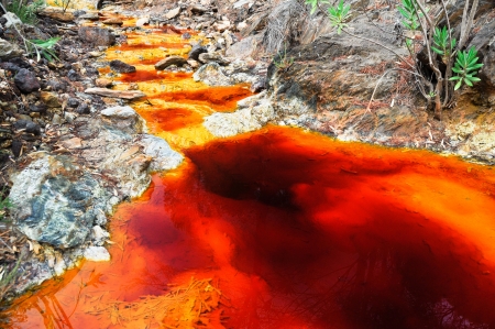 Source of Tinto river, Andalusia, Spainの写真素材