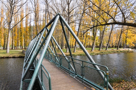 Bridge over Douro river at Soria  Spain 