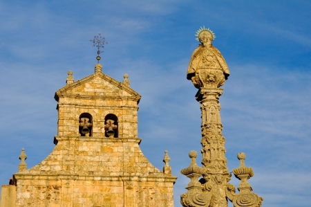Madonna of Miron hermitage, Soria  Spain のeditorial素材