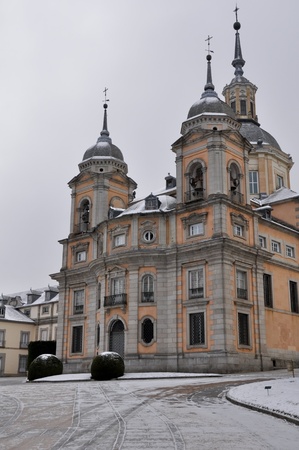 Royal Palace of La Granja de San Ildefonso, Segovia, Spainのeditorial素材