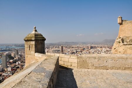 Castle of Santa Barbara, Alicante, Spain