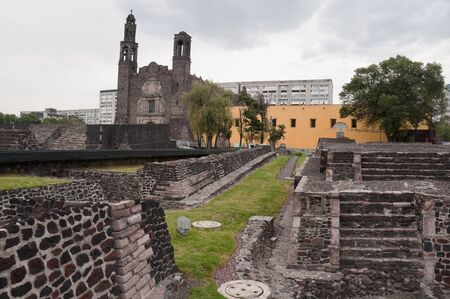 Three Culture square, Mexico Cityのeditorial素材