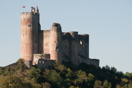 Medieval castle in Najac, Aveyron, Franceのeditorial素材