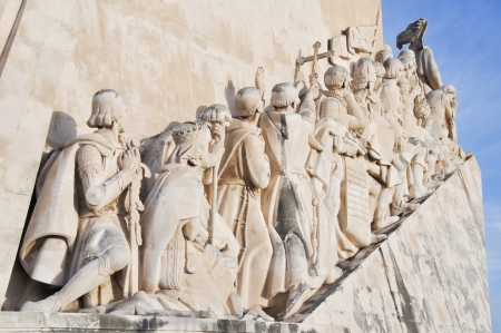 Monument to the Discoveries, Lisbon, Portugalのeditorial素材