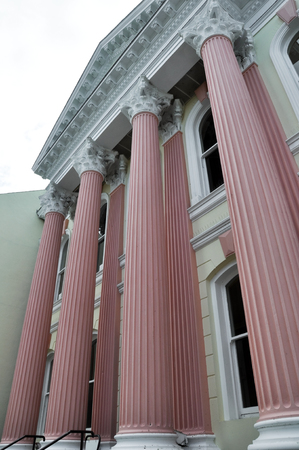 Methodist Church of Enniskillen, Northern Irelandの写真素材
