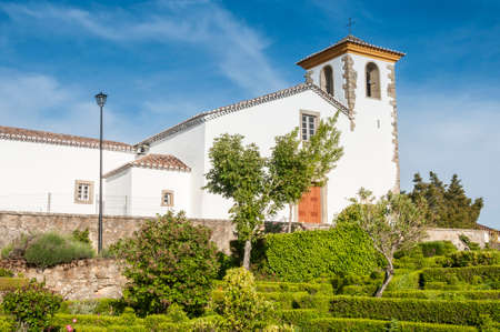 St Mary Church, Marvao, Portugalの写真素材