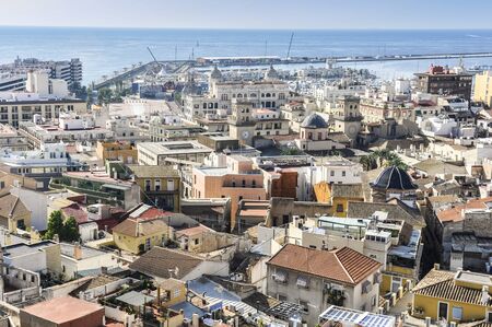 Panoramic view of Alicante, Spain
