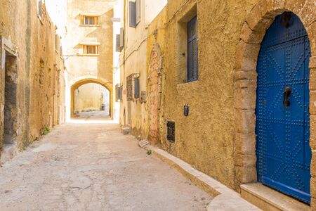 The Portuguese fortification of Mazagan El Jadida Moroccoの写真素材