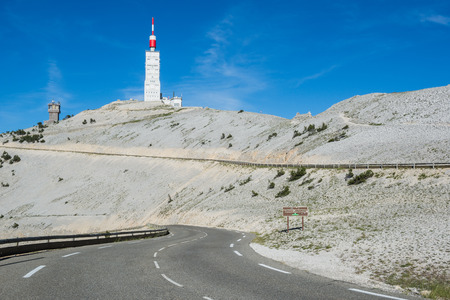 Road to Mount Ventoux, Franceのeditorial素材