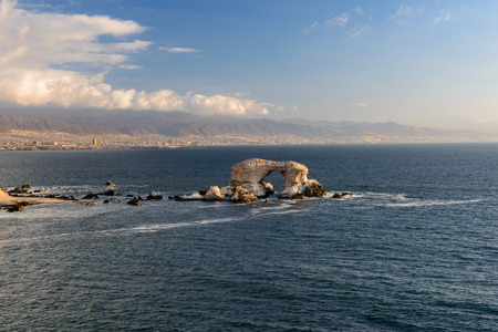 Natural Monument La Portada, Antofagasta, Chileの写真素材