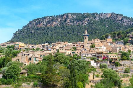 Valldemossa town, Majorca, Spainの写真素材