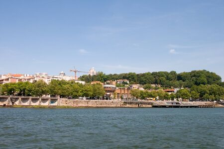 Riverside area of Porto near the Rosa Mota Pavilion の写真素材