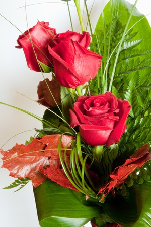 Bouquet of Red Roses for someone specialの写真素材