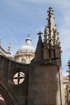 The New Cathedral was built in the 16th century, is of Gothic style and was completed in the 18th century. の写真素材