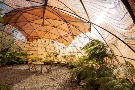 Ponte de Lima Portugal - August 23 2019: the 15th Ponte de Lima International Garden Festival of Ponte de Lima is divided into 12 temporary gardens, 11 of whom have never seen before. Artists, designers, gardeners and landscape architects from 9 countriesのeditorial素材