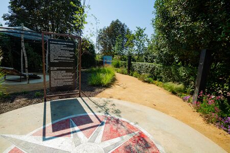 Ponte de Lima Portugal - August 23 2019: the 15th Ponte de Lima International Garden Festival of...