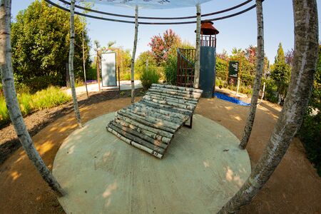 Ponte de Lima Portugal - August 23 2019: the 15th Ponte de Lima International Garden Festival of...