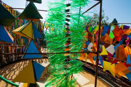 Ponte de Lima Portugal - August 23 2019: the 15th Ponte de Lima International Garden Festival of...