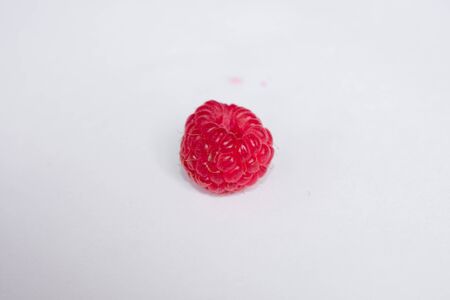 raspberries on backgroundの写真素材