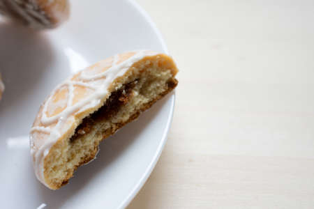 cookies on a plate, cookies on a white plate, homemade