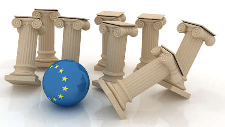 Greek economic crisisの写真素材