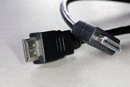 hdmi jack adapter close up background