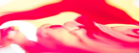 Yellow and red abstract background. Fire pattern with soft focus. Selective focus.の写真素材