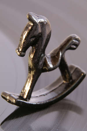 a rocking horseの写真素材