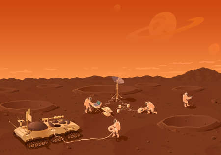 Far planetのイラスト素材