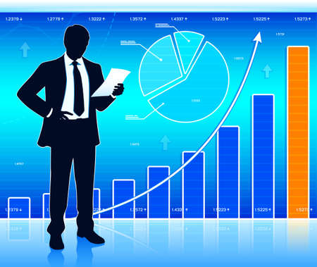 Business successのイラスト素材