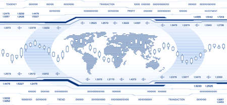 business backgroundのイラスト素材