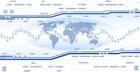 business backgroundのイラスト素材