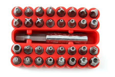 interchangeable screw tips in screwdrivers