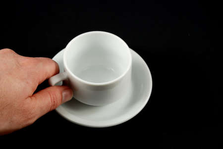 Stock pictures of coffee cups stacked for storage and usage