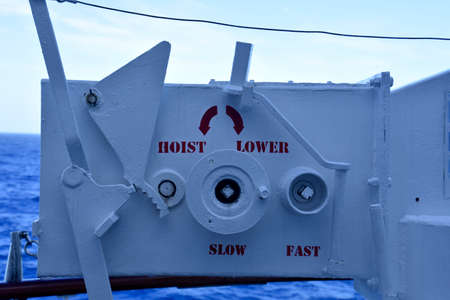 Stock pictures of machinery in an ocean shipの写真素材