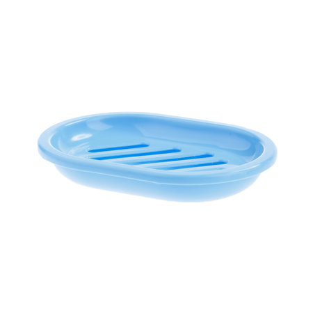 Set open soap dishes from different views isolated.の写真素材