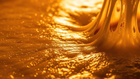 Fluid patterns on the surface of the liquid. Abstract background.の写真素材