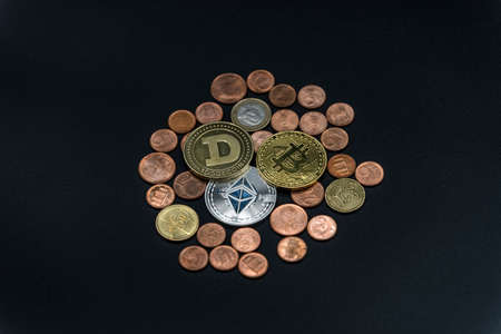 The crypocurrencies will be the money of the futureの写真素材