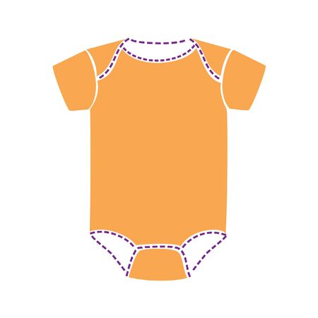baby bodysuit vector illustrationのイラスト素材