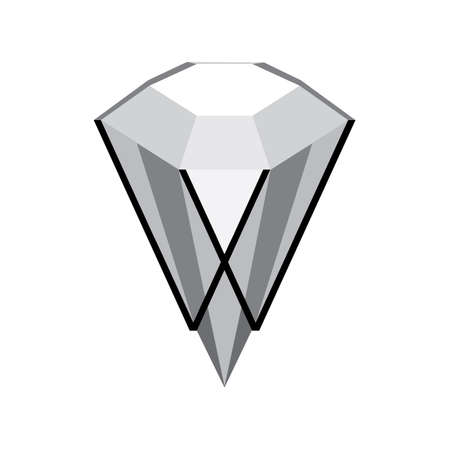 Diamond icon jewel gem vectorのイラスト素材