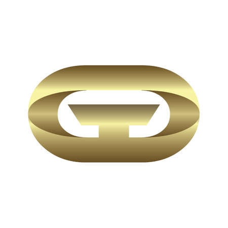GG logo letters with gold  gradient gold alphabet letter gg g g logo combination design suitable for a company or businessのイラスト素材