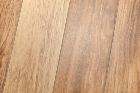 light brown wooden floor parquet  texture backgroundの写真素材