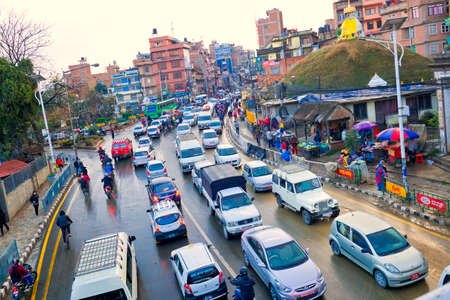 Street Scene, Kathmandu, Nepal, Asia
