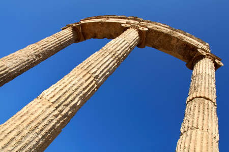 Olympia Archaeological Site, Olympia Ancient Ruins, Olympia, Peloponnese, Greece, Europeのeditorial素材