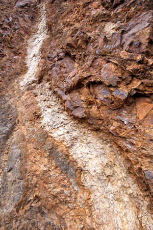 Magmatic Dike, Tectonic deformation, Caldera de Taburiente National Park, Biosphere Reserve, ZEPA,...