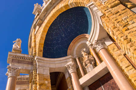 Labor University, Gijon, Asturias, Spain, Europeの写真素材