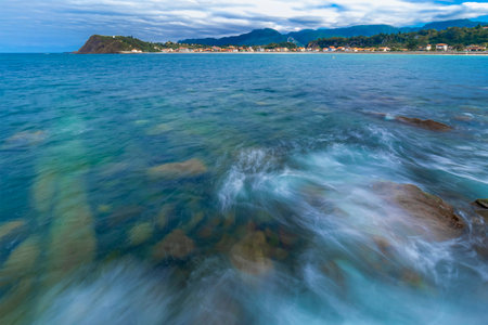 Beach of Santa Marina and Ribadesella Promenade, Protected Landscape of the Oriental Coast of...