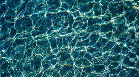 Sea Water Light Reflections Colorful Abstract Background Design